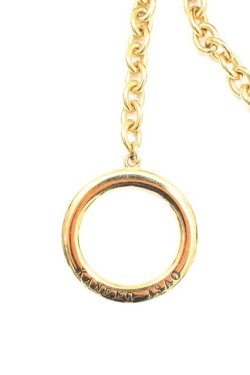 画像2: KANEKO ISAO / 千鳥リボンチェーン  黒Ｘ白Ｘゴールド T-26-02-27-024-EL-ZA-SA-ZT