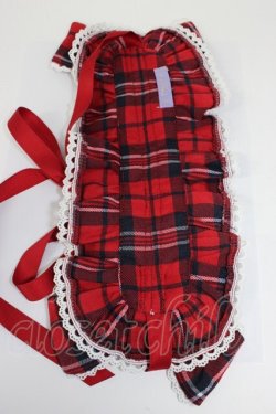 画像5: axes femme kawaii / タータンチェックヘッドドレス  赤チェック T-26-02-28-025-AX-AC-SA-ZT