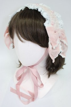 画像1: Angelic Pretty / Sugar Sweetヘッドドレス  ピンク T-26-02-28-026-AP-AC-SA-ZT