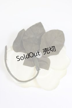 画像2: PINK HOUSE / カメリアコサージュブローチ  白 T-26-02-28-029-LO-ZA-SA-ZT