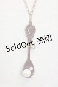 Emily Temple cute / チョコスプーンネックレス  ブラウン T-26-02-28-005-ET-AC-SA-ZT