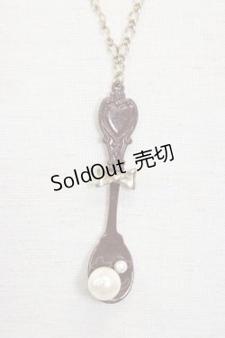 画像1: Emily Temple cute / チョコスプーンネックレス  ブラウン T-26-02-28-005-ET-AC-SA-ZT