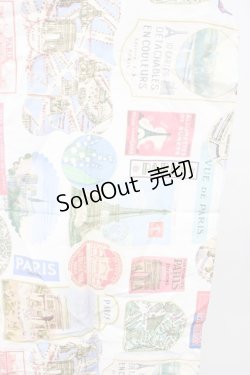 画像4: Jane Marple / G スカーフ  白ＸサックスＸ青 T-26-02-28-034-JM-ZA-SA-ZT