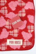 画像3: PINK HOUSE / ハンドタオル  ピンク赤 T-26-02-28-035-LO-ZA-SA-ZT636-F003 (3)