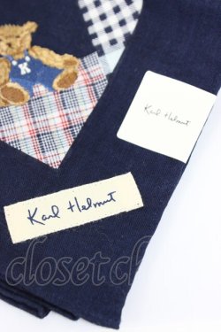 画像4: Karl Helmut / ハンカチ  青 T-26-02-28-036-EL-ZA-SA-ZT