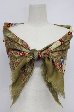 画像1: PINK HOUSE / ペイズリー総柄大判ストール   T-26-02-28-039-LO-ZA-SA-ZT