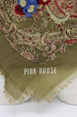画像3: PINK HOUSE / ペイズリー総柄大判ストール   T-26-02-28-039-LO-ZA-SA-ZT636-F003 (3)