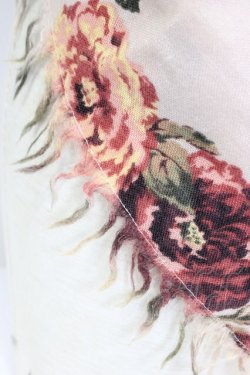 画像4: INGEBORG / プリントストール  ピンクフラワー T-26-02-28-041-0-ZA-SA-ZT