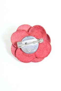 画像6: INGEBORG / プリントストール  赤フラワー T-26-02-28-043-0-ZA-SA-ZT