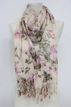 画像1: L`EST ROSE / 小物  ストール T-26-02-28-045-0-ZA-SA-ZT