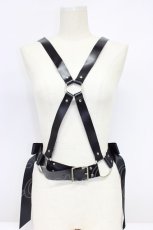 画像1: noir kei ninomiya / サテンリボンハーネス S 黒 T-26-02-28-049-0-ZA-SA-ZT636 (1)