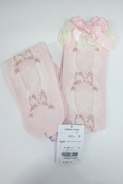 画像1: Angelic Pretty / Princess Roseオーバーニー  ピンク T-26-02-28-057-AP-ZA-SA-ZT