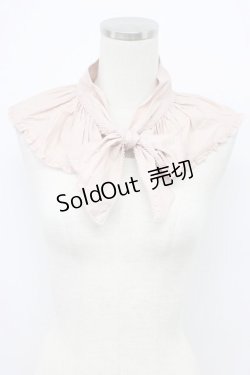 画像1: KANEKO ISAO / 付け襟  ピンク T-26-02-28-058-EL-ZA-SA-ZT