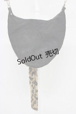 画像2: HELL CAT PUNKS / G レオパードファーヒップパッチ  ブラウン T-26-02-28-060-PU-ZA-SA-ZT