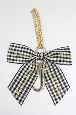 画像1: Maison de FLEUR / イニシャルリボンチャーム   T-26-02-28-009-LO-BG-SA-ZT