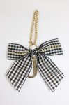 画像2: Maison de FLEUR / イニシャルリボンチャーム   T-26-02-28-009-LO-BG-SA-ZT636-F002 (2)