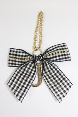 画像2: Maison de FLEUR / イニシャルリボンチャーム   T-26-02-28-009-LO-BG-SA-ZT