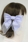 画像1: Angelic Pretty / Holyクロスリボンクリップ  ラベンダー T-26-02-28-003-AP-AC-SA-ZT636-F001 (1)