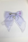 画像2: Angelic Pretty / Holyクロスリボンクリップ  ラベンダー T-26-02-28-003-AP-AC-SA-ZT636-F001 (2)