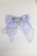 画像2: Angelic Pretty / Holyクロスリボンクリップ  ラベンダー T-26-02-28-003-AP-AC-SA-ZT (2)
