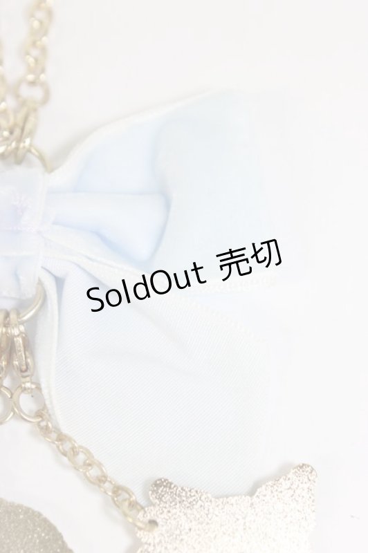 画像3: Maison de FLEUR / クロミリボンバッグチャーム   T-26-02-28-018-LO-AC-SA-ZT636-F002 (3)