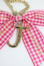 画像3: Maison de FLEUR / イニシャルリボンチャーム   T-26-02-28-019-LO-BG-SA-ZT636-F002 (3)