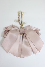 画像2: Maison de FLEUR / リボンバッグチャーム   T-26-02-28-020-LO-ZA-SA-ZT636-F002 (2)