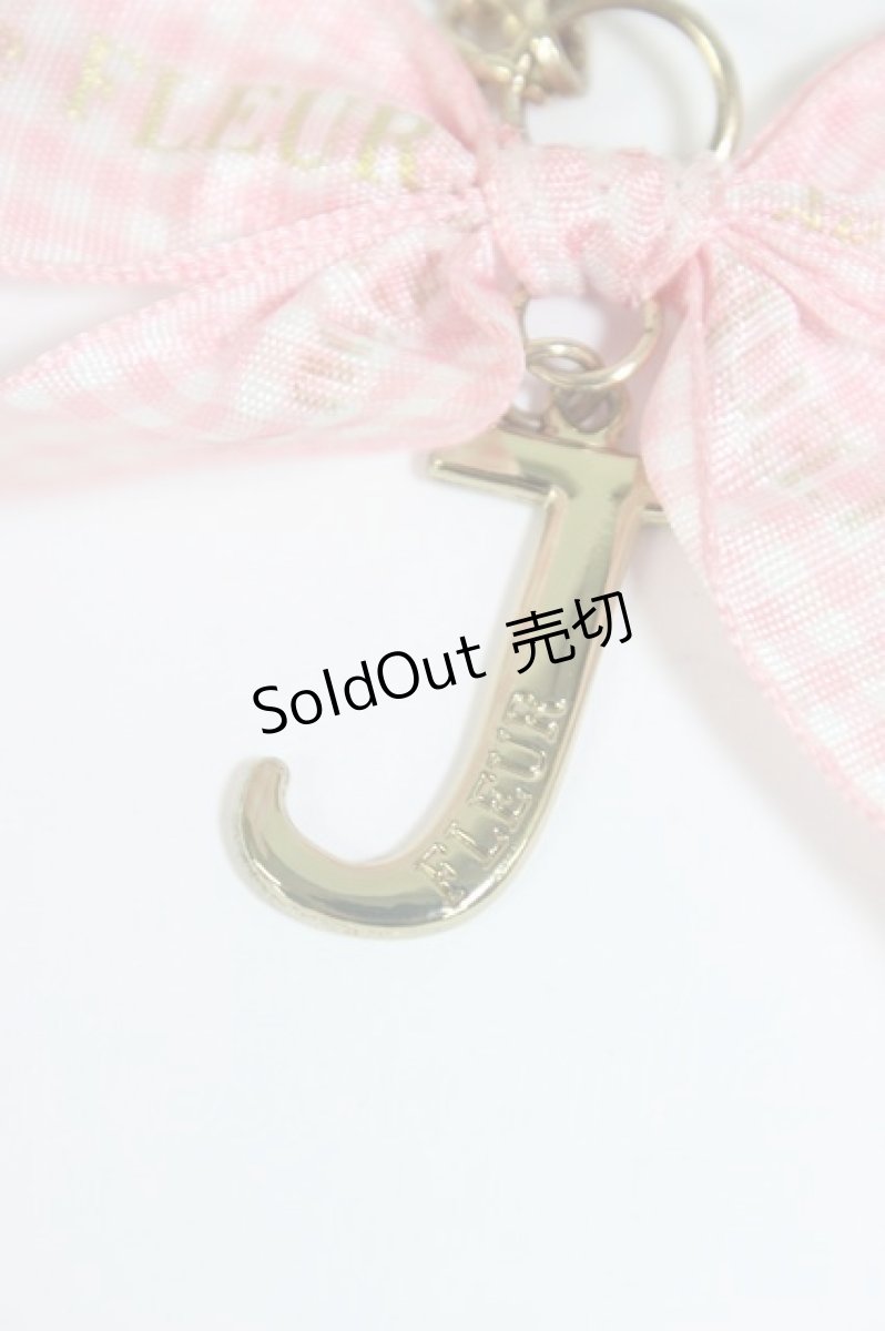 画像3: Maison de FLEUR / イニシャルリボンチャーム   T-26-02-28-022-LO-BG-SA-ZT636-F002 (3)