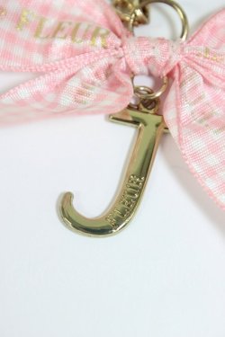 画像3: Maison de FLEUR / イニシャルリボンチャーム   T-26-02-28-022-LO-BG-SA-ZT
