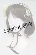 Innocent World / ラナンキュラスの乙女ヘッドドレス  ブラウンＸ白 T-26-02-28-024-IW-AC-SA-ZT