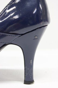 画像6: Baby Baby / リボンTパンプス 37 ネイビー T-26-03-01-021-PU-SH-SA-ZT