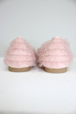 画像2: PINK HOUSE / ソフトチュールフリル使いバレエシューズ 4(L) ピンク T-26-03-01-027-LO-SH-SA-ZT