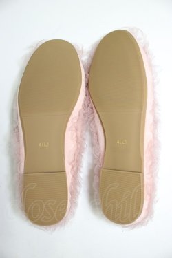 画像5: PINK HOUSE / ソフトチュールフリル使いバレエシューズ 4(L) ピンク T-26-03-01-027-LO-SH-SA-ZT
