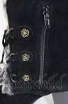 画像5: axes femme / ファーボンボンロングブーツ M 黒 T-26-03-01-033-AX-SH-SA-ZTK043 (5)