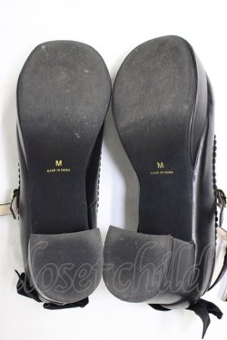 画像5: Amavel / 後ろリボンベルトパンプス M 黒 T-26-03-01-037-CA-SH-SA-ZT