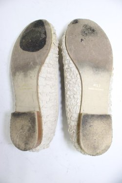 画像4: PINK HOUSE / シューズ  白ピコフリル T-26-03-01-038-LO-SH-SA-ZT