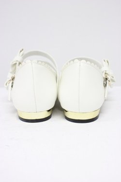 画像2: Angelic Pretty / お散歩リボンシューズ L 白 T-26-03-01-039-AP-SH-SA-ZT