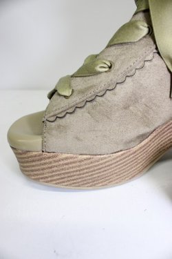 画像4: axes femme / レースアップブーサン L ブラウン T-26-03-01-005-AX-SH-SA-ZT