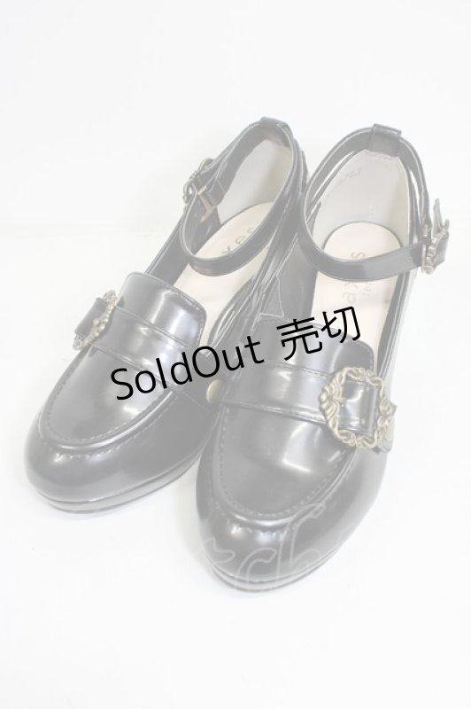 画像1: axes femme / 2wayヒールパンプス S クロ T-26-03-01-006-AX-SH-SA-ZTK045 (1)