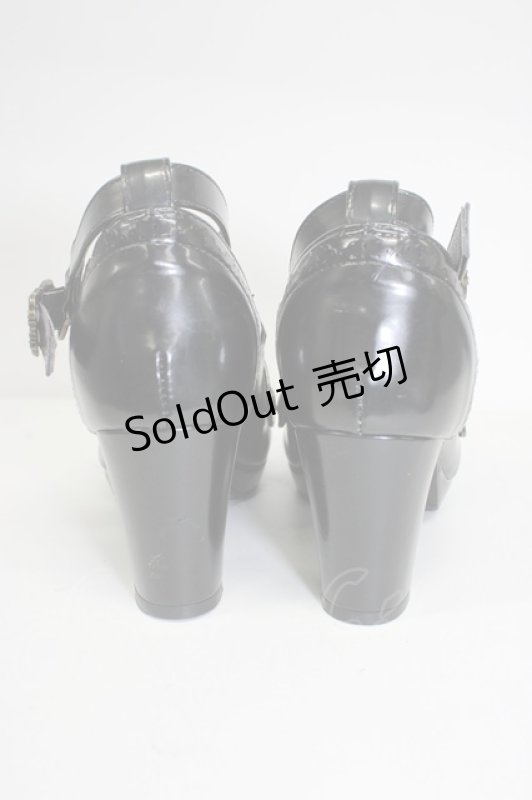 画像2: axes femme / 2wayヒールパンプス S クロ T-26-03-01-006-AX-SH-SA-ZTK045 (2)