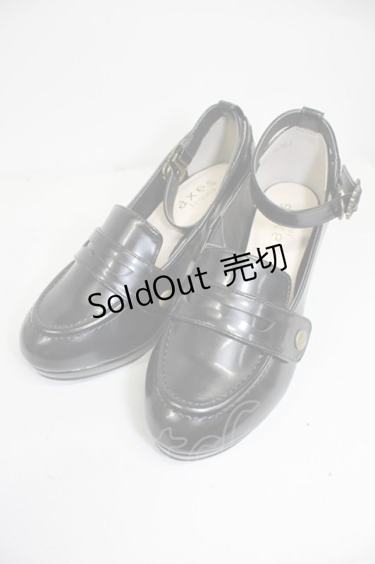 画像5: axes femme / 2wayヒールパンプス S クロ T-26-03-01-006-AX-SH-SA-ZTK045 (5)
