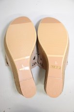 画像4: axes femme / カットワーク使いミュール L ベージュ T-26-03-01-010-AX-SH-SA-ZTK045 (4)