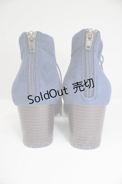 画像2: axes femme / レースアップブーサン L ネイビー T-26-03-01-013-AX-SH-SA-ZT