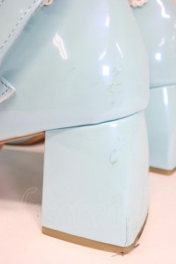 画像5: axes femme kawaii / ダブルリボンスカラップパンプス L サックス T-26-03-01-018-AX-SH-SA-ZT