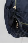 画像2: axes femme / ロゴプレートデザインリュック  ネイビー T-26-03-02-017-AX-BG-SA-ZTK031 (2)