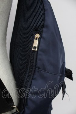 画像6: axes femme / ロゴプレートデザインリュック  ネイビー T-26-03-02-017-AX-BG-SA-ZT