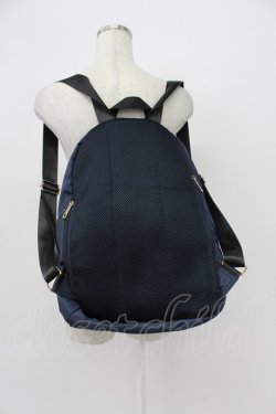 画像7: axes femme / ロゴプレートデザインリュック  ネイビー T-26-03-02-017-AX-BG-SA-ZT