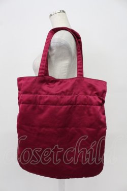 画像2: Maison de FLEUR / リボントートバッグ  ボルドー T-26-03-02-018-LO-BG-SA-ZT