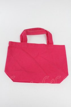 画像2: pays des fees  / ロゴミニトート  濃ピンク T-26-03-02-021-PU-BG-SA-ZT