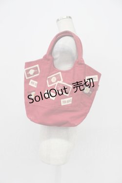 画像1: PINK HOUSE / ワッペンハンドバッグ  赤 T-26-03-02-023-LO-BG-SA-ZT